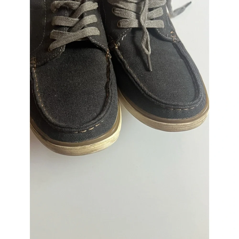 Globalwin Mens Size 9 Boat Shoes‎ M1661-1 Lace Up Textile Loafers Global Win